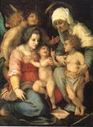 Andrea del Sarto The Holy Family with Angels (mk05) china oil painting reproduction